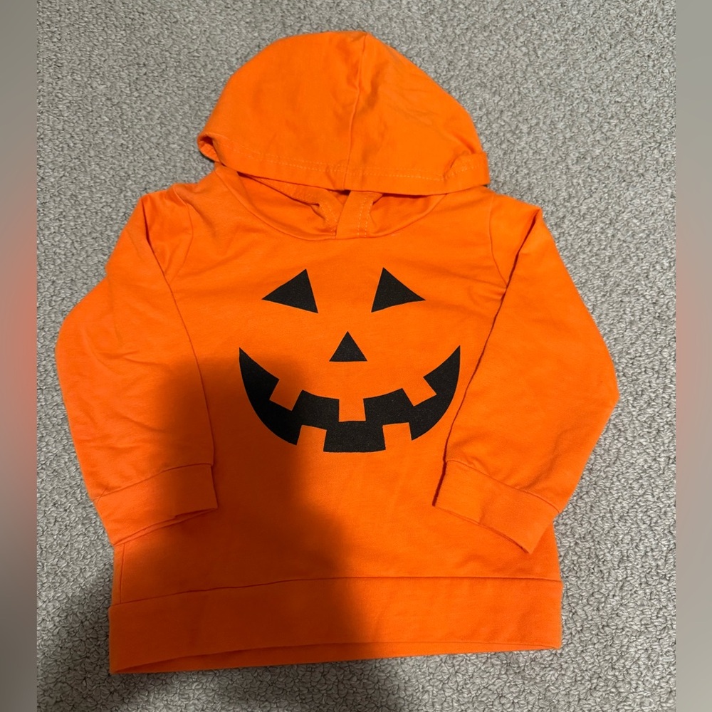 Toddler Halloween Pumpkin Hoodie